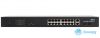 SKAT PoE-16E-2G-2S v.2 коммутатор PoE, мощность 300Вт, порты:16-Ethernet, 2-Uplink, 2-SFP