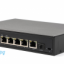 SKAT PoE-4E-1G-1S коммутатор PoE, мощность 80Вт, порты: 4-Ethernet, 1-Uplink, 1-SFP